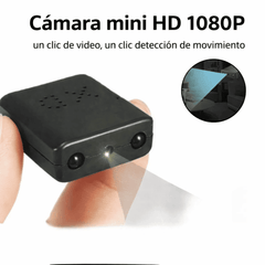 Mini Cámara Interior grabación 1080p con Visión Nocturna y Detección de Movimiento