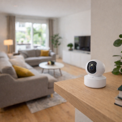 Cámara WiFi Interior 3MP con Audio Bidireccional y Seguimiento