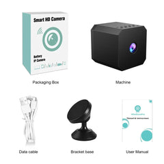 Mini Cámara de Seguridad WiFi Full HD 1080p con Visión Nocturna y Detección de Movimiento