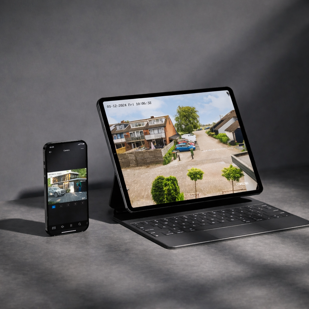 Cámara IP Exterior 4K ANNKE con Visión Nocturna y Zoom Óptico