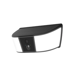 Cámara Solar Exterior 2K con Luz LED, Batería 5200 mAh y Detección PIR